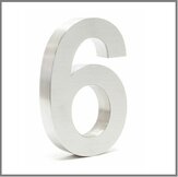 Huisnummers RVS  width=