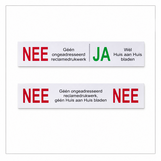 Brievenbusstickers  width=