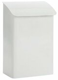 Witte brievenbus  width=