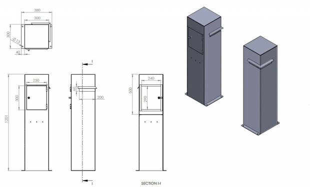 design brievenbus