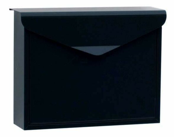 envelop brievenbus zwart