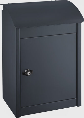pakketbrievenbus wand zwart