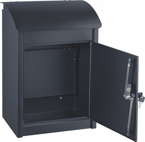 pakketbrievenbus wand zwart