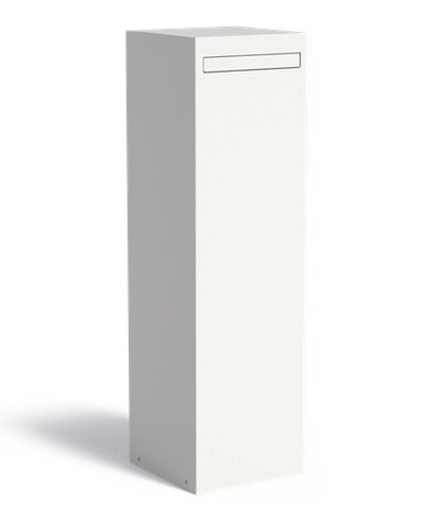 design brievenbus vrijstaand wit