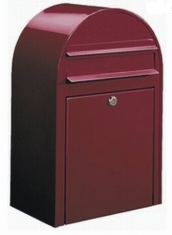 brievenbus bobi classic bordeaux rood