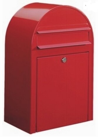 Brievenbus Bobi Classic rood RAL 3001