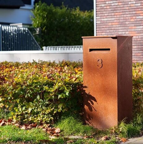 brievenbus corten