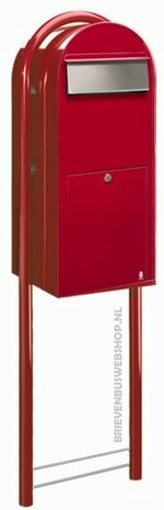 Brievenbus Bobi Jumbo helderrood RAL 3001