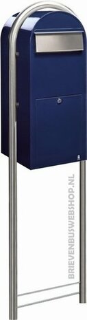 Brievenbus Bobi Jumbo donkerblauw RAL 5003