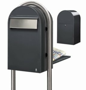 Brievenbus Bobi Grande B donkergrijs RAL 7016