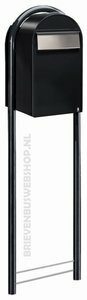 Brievenbus Bobi Grande B structuurzwart RAL 9005