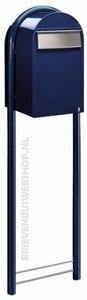 Brievenbus Bobi Grande B donkerblauw RAL 5003