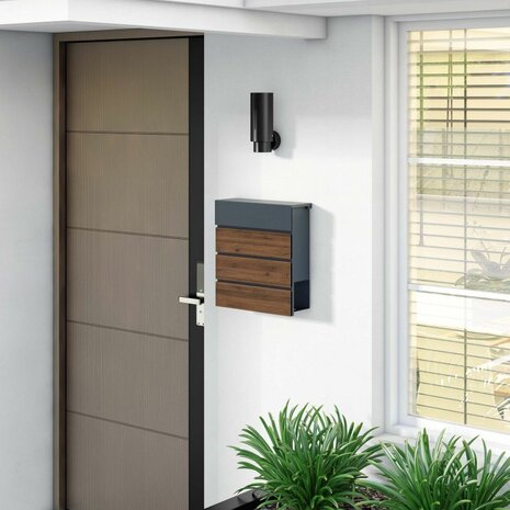 Brievenbus hout design
