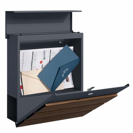 Brievenbus hout design