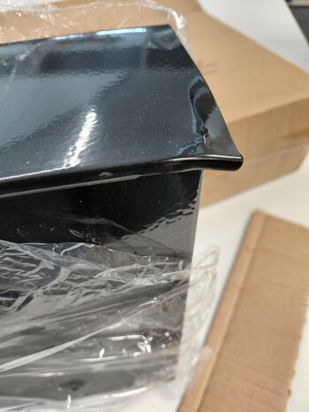 envelop brievenbus zwart