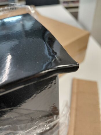 envelop brievenbus zwart
