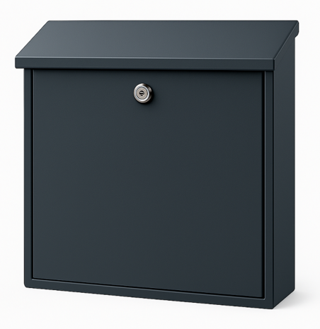 Brievenbus Arnhem structuur antraciet