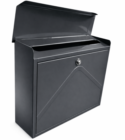 Envelop brievenbus antraciet RAL 7016