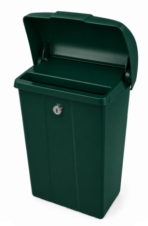 ptt brievenbus groen