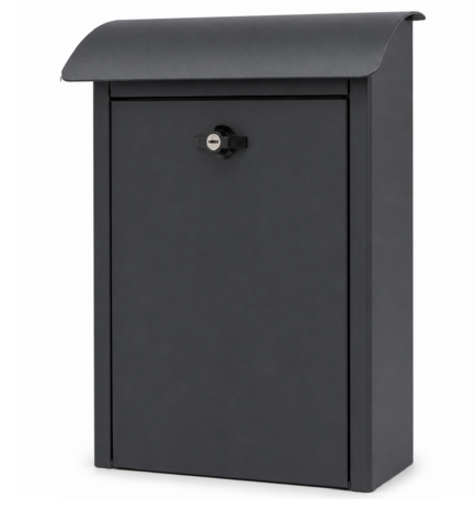 Grote brievenbus Zandvoort antraciet mat 2.0