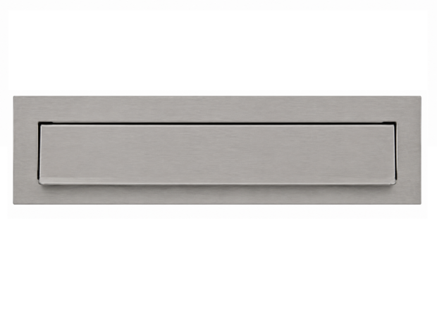 Brievenbusklep RVS 304 (31x8cm)