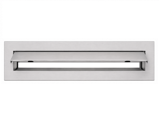Brievenbusklep RVS 304 (31x8cm)