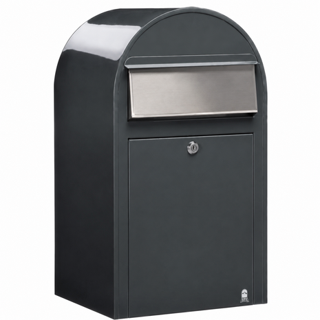 Brievenbus Bobi Grande donkergrijs RAL 7016