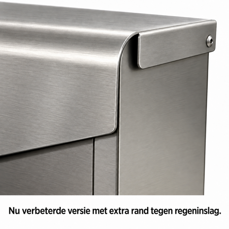 Brievenbus New York RVS + statief RVS