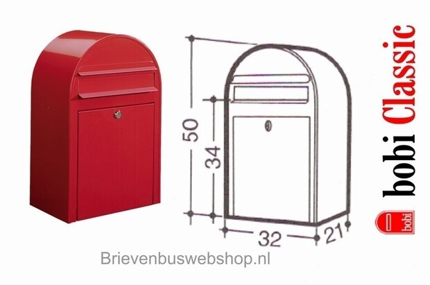 brievenbus bobi classic statief