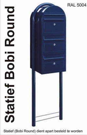 brievenbus bobi trio zwartblauw