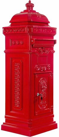 kolombrievenbus rood