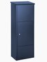 B-keus Pakketbrievenbus parcelbox mat zwart/blauw (Ral 5004) 