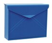 envelop brievenbus blauw