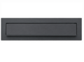 Brievenbusklep mat antraciet RAL7016 (31x8cm)