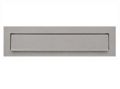 Brievenbusklep RVS 304 (31x8cm)