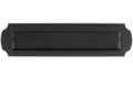 Brievenbusklep mat zwart antiek style  (33,2x8cm)