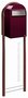 Brievenbus Bobi Grande B donkerrood  + statief round donkerrood