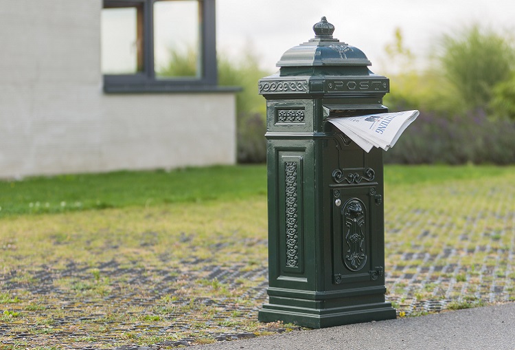 Aan gezond verstand Panter Engelse Brievenbus - Brievenbus Webshop