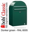 Brievenbus Bobi Classic donkergroen RAL 6005
