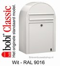 brievenbus Bobi Classic wit RAL 9016