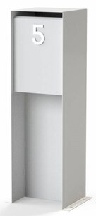 Design brievenbus Luxus wit Design brievenbus Luxus wit