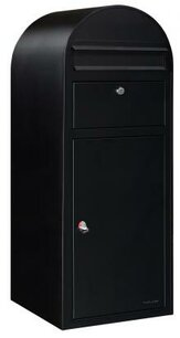 Pakketbrievenbus Bobi Cargo structuurzwart RAL 9005 Pakketbrievenbus Bobi Cargo structuurzwart RAL 9005