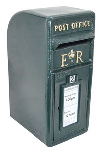 Engelse brievenbus Royal Mail groen Engelse brievenbus Royal Mail groen