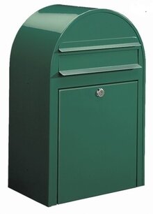 Brievenbus Bobi Classic donkergroen RAL 6005 Brievenbus Bobi Classic donkergroen RAL 6005