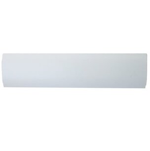 Brievenbusklep met tochtstrip structuur wit (RAL9003) Brievenbusklep met tochtstrip structuur wit (RAL9003)