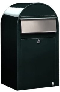 Brievenbus Bobi Grande zwartgroen RAL 6064 Brievenbus Bobi Grande zwartgroen RAL 6064