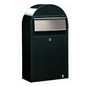Brievenbus Bobi Grande S zwartgroen RAL 6064 Brievenbus Bobi Grande S zwartgroen RAL 6064