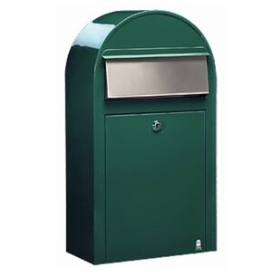 Brievenbus Bobi Grande S donkergroen RAL 6005 Brievenbus Bobi Grande S donkergroen RAL 6005