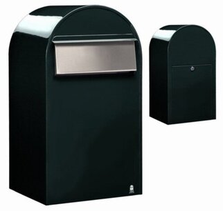 Brievenbus Bobi Grande B zwartgroen RAL 6064 Brievenbus Bobi Grande B zwartgroen RAL 6064