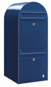Brievenbus Bobi Duo donkerblauw Brievenbus Bobi Duo donkerblauw
